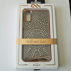 Case-Mate Case for  iPhone X Brilliance Lace